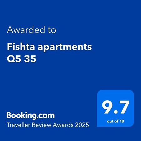 Fishta Apartments Q5 35 Velipojë Eksteriør billede